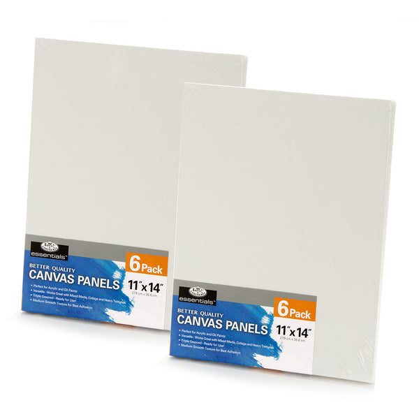 royal and langnickel CNVB-1114-6 | 6-pack 11" x 14" Canvas Board royal and langnickel CNVB-1114-6 | 6-pack 11" x 14" Canvas Board