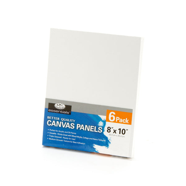 royal and langnickel CNVB-810-6 | 6-pack 8" x 10" Canvas Board royal and langnickel CNVB-810-6 | 6-pack 8" x 10" Canvas Board