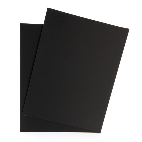 Royal And Langnickel CNVB-BLK1216-2 | 2pk 12 X 16 Black Canvas Panel Value Black