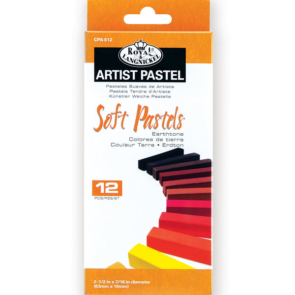 royal and langnickel CPA-E12 | Earthtone Soft Pastel 12 Color Pack