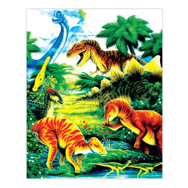 Royal And Langnickel CPN12 | Colour Pencil By Numbers™ 13pc 8.75" X 11.75" Dinosaurs Day Project