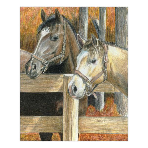 Royal And Langnickel CPN16 | Colour Pencil By Numbers™ 13pc 8.75" X 11.75" Buck's Pal Project