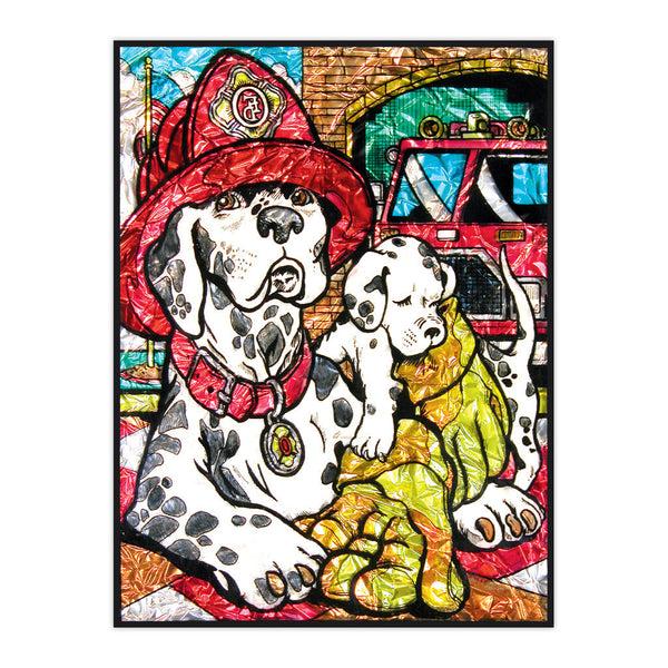 Royal And Langnickel FPBN-6 | Foil Painting By Numbers™ 11pc 8.25" X 10.25" Dalmations Project