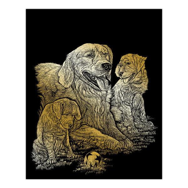 Royal And Langnickel GOLF Series | Engraving Art™ 8" X 10" Gold Foil Projects