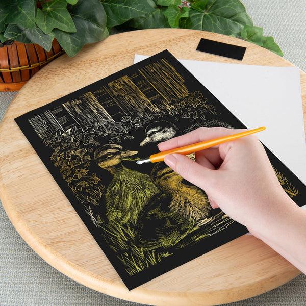 Royal And Langnickel GOLF Series | Engraving Art™ 8" X 10" Gold Foil Projects