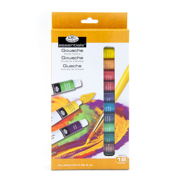 Royal And Langnickel GOU21 Series | Gouache Paint Packs - 21 Ml