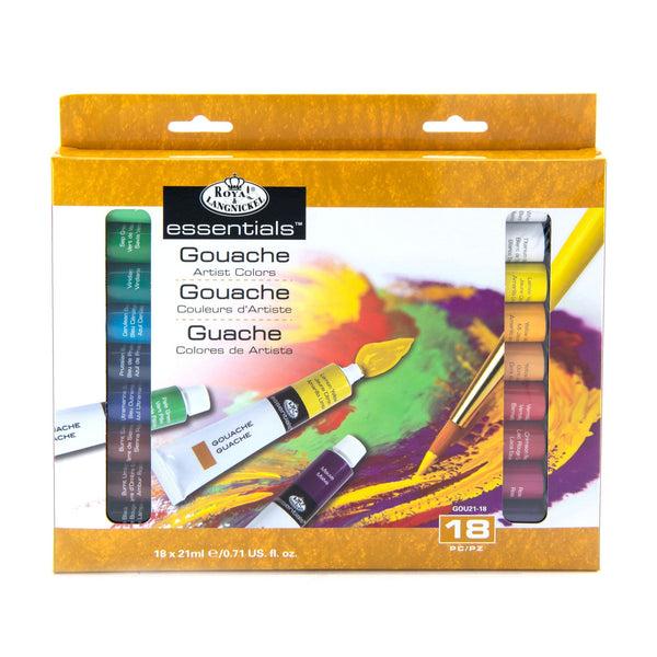 Royal And Langnickel GOU21 Series | Gouache Paint Packs - 21 Ml