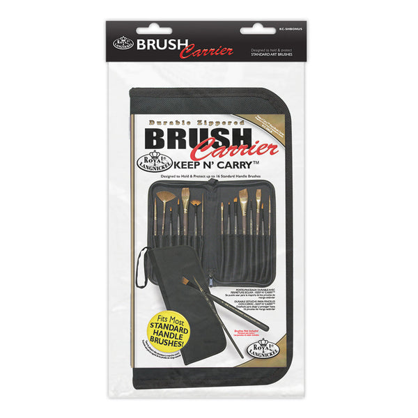 royal and langnickel KC-SBLK | Keep N' Carry™ Standard Handle Brush Carrier
