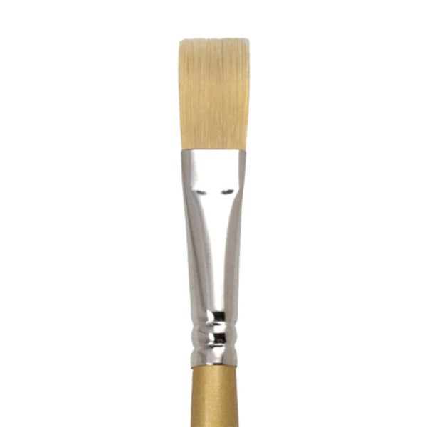 royal and langnickel L820F Series | Brown Nylon Flat Brush