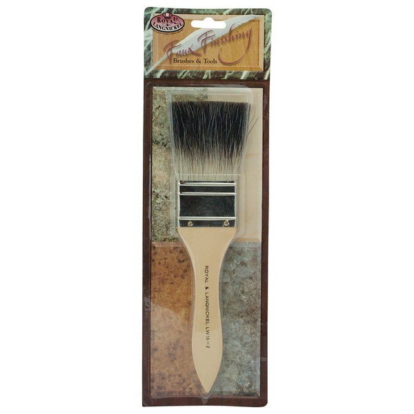 Royal And Langnickel LW16-1" | Badger Softener Flat Handle Faux Finishing Brush