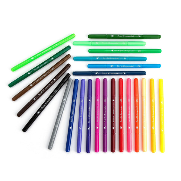 Royal And Langnickel MARK-24 | Essentials™ 24pc Double-Tipped Color Markers