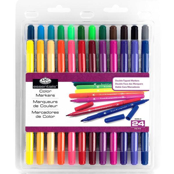 royal and langnickel MARK-24 | Essentials™ 24pc Double-Tipped Color Markers
