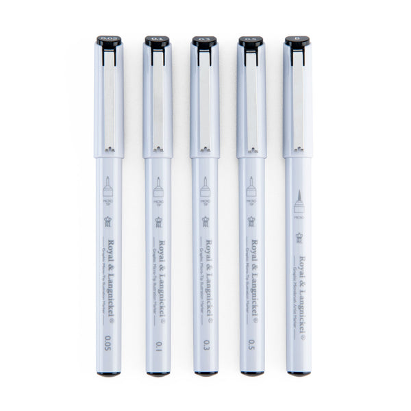 Royal And Langnickel MARK-2501 | 5pc Graphic Illustration Markers
