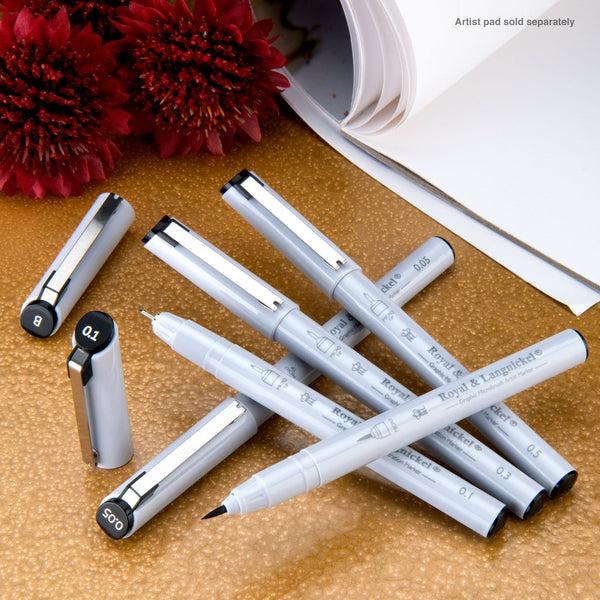 Royal And Langnickel MARK-2501 | 5pc Graphic Illustration Markers