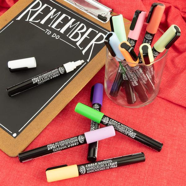 Royal And Langnickel MARK-2806 | 12PC 2mm Primary Chalk Marker Set