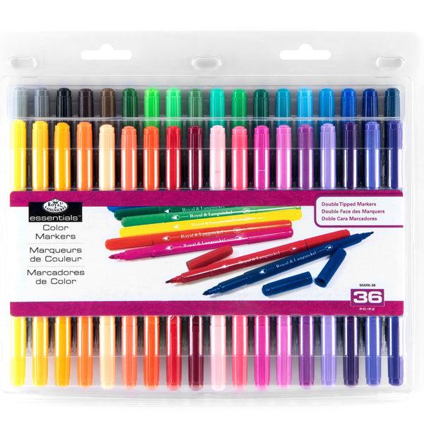 royal and langnickel MARK-36 | Essentials™ 36pc Double-Tipped Color Markers