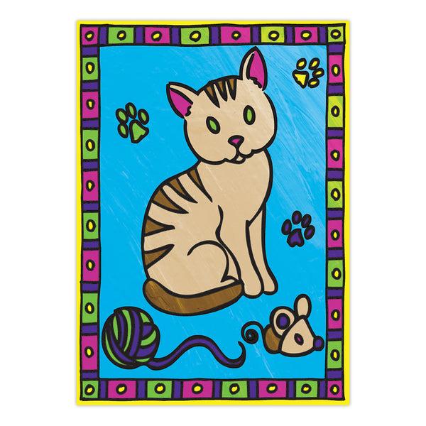 Royal And Langnickel MFP201 | Painting By Numbers™ Children's 12pc 8.75" X 11.75" Kitten & Puppy Project 2-Pack