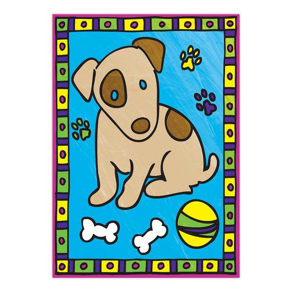 Royal And Langnickel MFP201 | Painting By Numbers™ Children's 12pc 8.75" X 11.75" Kitten & Puppy Project 2-Pack