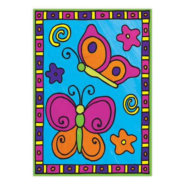 Royal And Langnickel MFP202 | Painting By Numbers™ Children's 12pc 8.75" X 11.75" Happy Bugs Painting Project 2-Pack