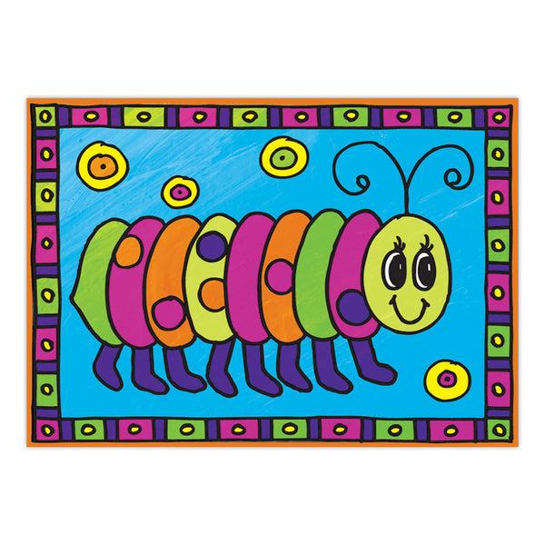 Royal And Langnickel MFP202 | Painting By Numbers™ Children's 12pc 8.75" X 11.75" Happy Bugs Painting Project 2-Pack