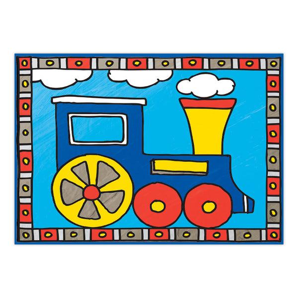 Royal And Langnickel MFP206 | Painting By Numbers™ Children's 12pc 8.75" X 11.75" Train And Boat 2-Pack