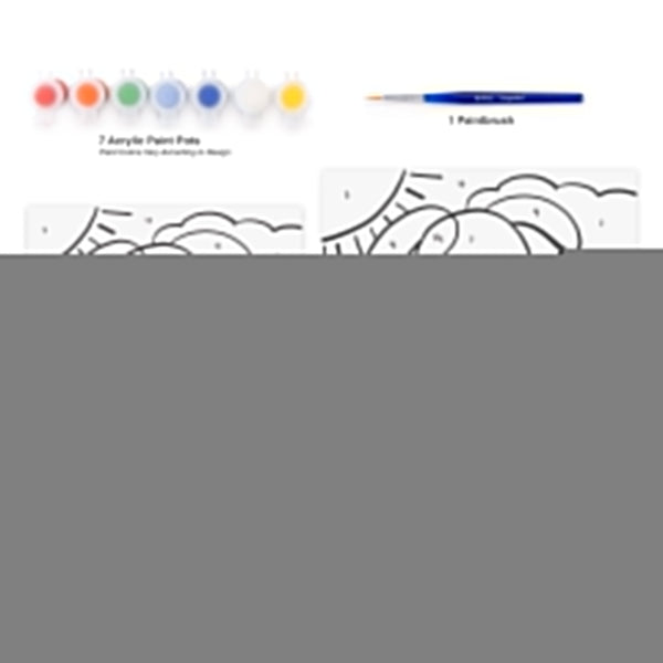 Royal And Langnickel MFP22 | Painting By Numbers™ Children's 10pc 8.75" X 11.75" Puppy Painting Project