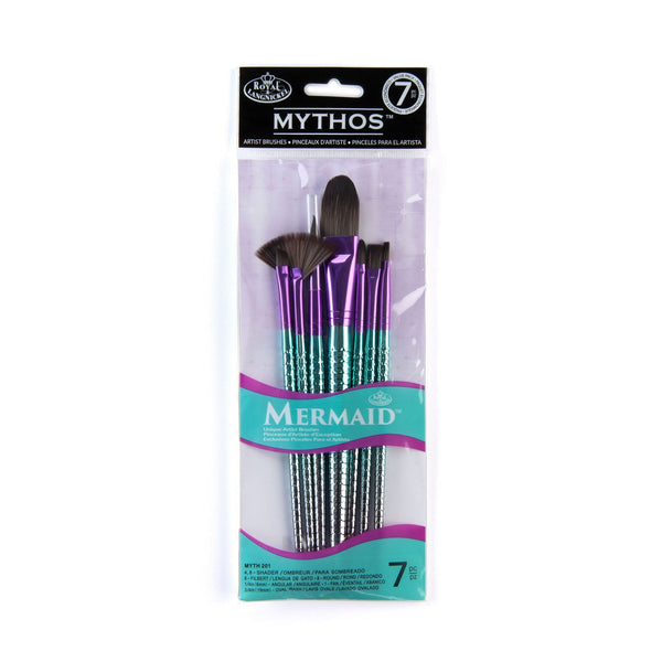 royal and langnickel MYTH 201 | Mythos™ Mermaid 7pc Variety Brush Set royal and langnickel MYTH 201 | Mythos™ Mermaid 7pc Variety Brush Set