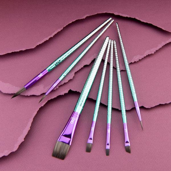 Royal And Langnickel MYTH 202 | Mythos™ Mermaid 7pc Variety Brush Set
