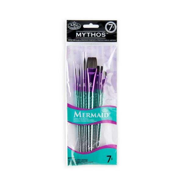 royal and langnickel MYTH 202 | Mythos™ Mermaid 7pc Variety Brush Set royal and langnickel MYTH 202 | Mythos™ Mermaid 7pc Variety Brush Set