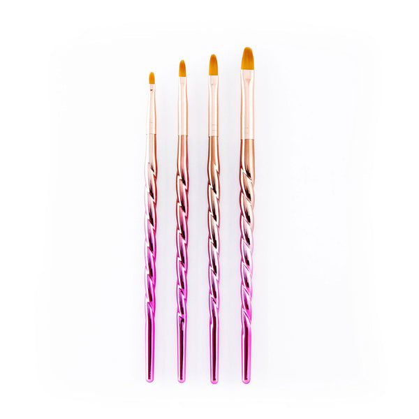 Royal And Langnickel MYTH 502 | Mythos™ Unicorn 4pc Filbert Brush Set