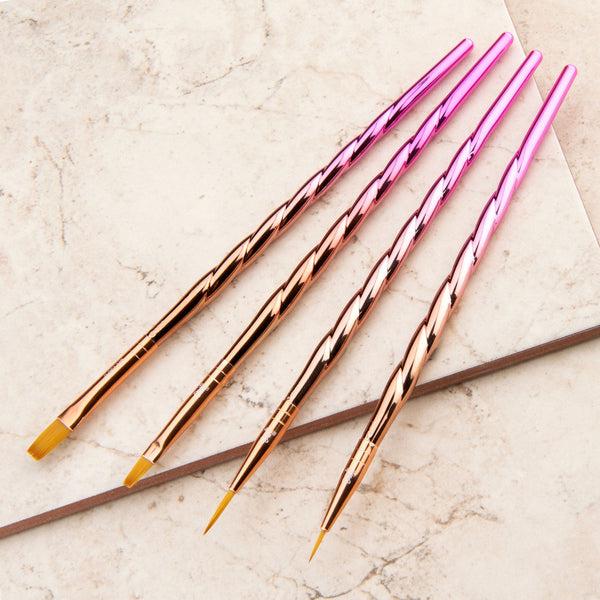 Royal And Langnickel MYTH 504 | Mythos™ Unicorn 4pc Variety Brush Set