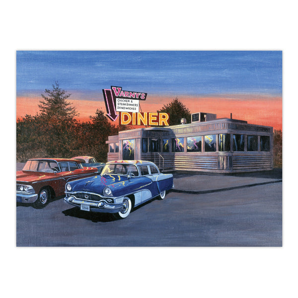Royal And Langnickel PAL28 | Painting By Numbers™ 13pc 11.25" X 13.375" 50's Diner Painting Project