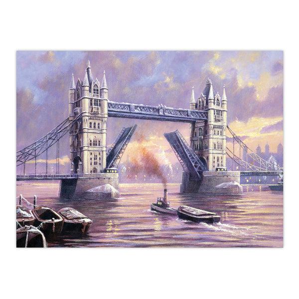 Royal And Langnickel PAL31 | Painting By Numbers™ 13pc 11.25" X 13.375" Tower Bridge Painting Project