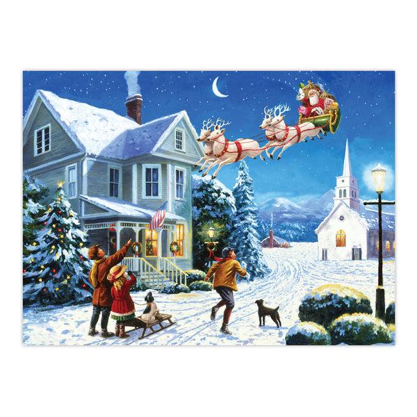 Royal And Langnickel PAL36 | Painting By Numbers™ 13pc 11.25" X 13.375" Santa's Here Painting Project