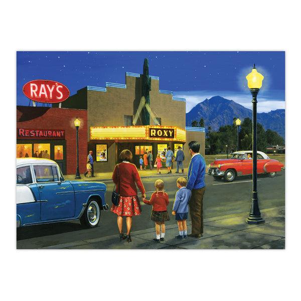 Royal And Langnickel PAL41 | Painting By Numbers™ 13pc 11.25" X 13.375" A Night At The Movies Painting Project