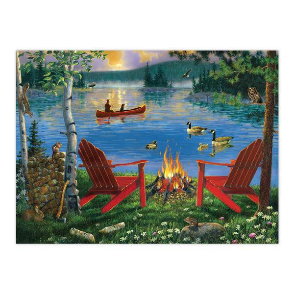 Royal And Langnickel PAL44 | Painting By Numbers™ 13pc 11.25" X 15.375" Lakeside Retreat Painting Project