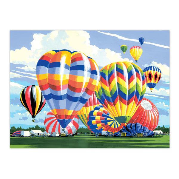Royal And Langnickel PAL5 | Painting By Numbers™ 13pc 11.25" X 13.375" Ballooning Painting Project