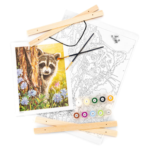 Royal And Langnickel PBN-ROLL6 | Painting By Numbers™ 27pc 12" X 16" Secret Admirer Canvas