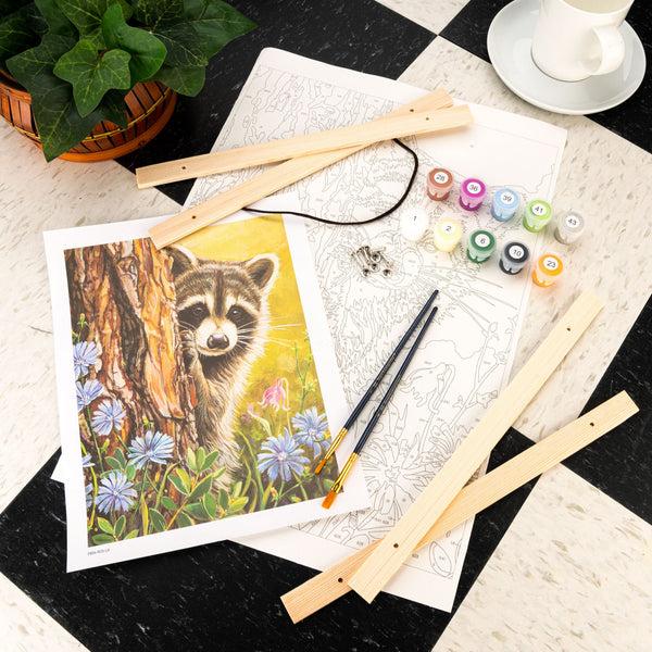 Royal And Langnickel PBN-ROLL6 | Painting By Numbers™ 27pc 12" X 16" Secret Admirer Canvas