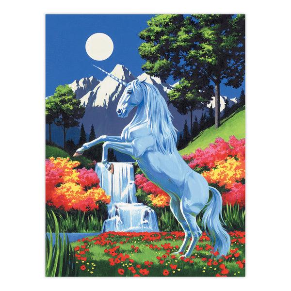 Royal And Langnickel PCS9 | Painting By Numbers™ 10pc 9" X 12" Unicorn Canvas Painting Project