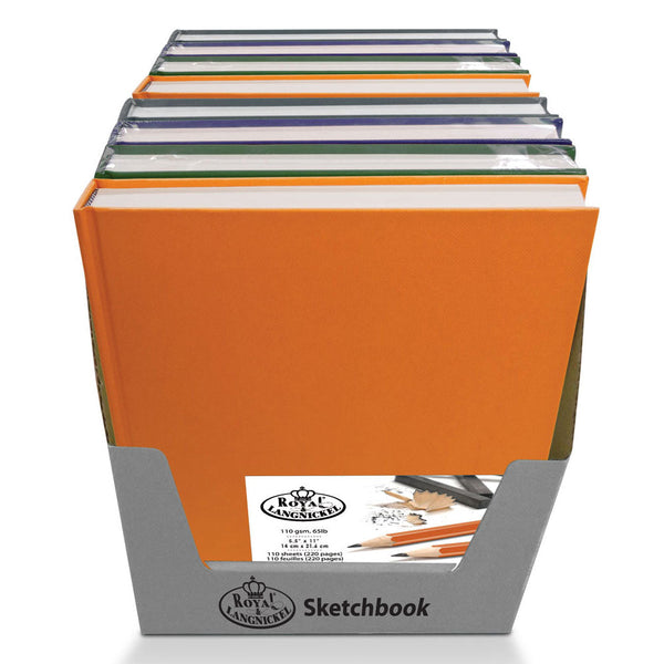 royal and langnickel PDQ-SKETCH Series | 5.5" x 8.5" Sketchbooks 8-pack