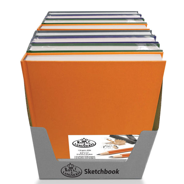 Royal And Langnickel PDQ-SKETCH Series | 8.5" X 11" Sketchbooks 8-pack