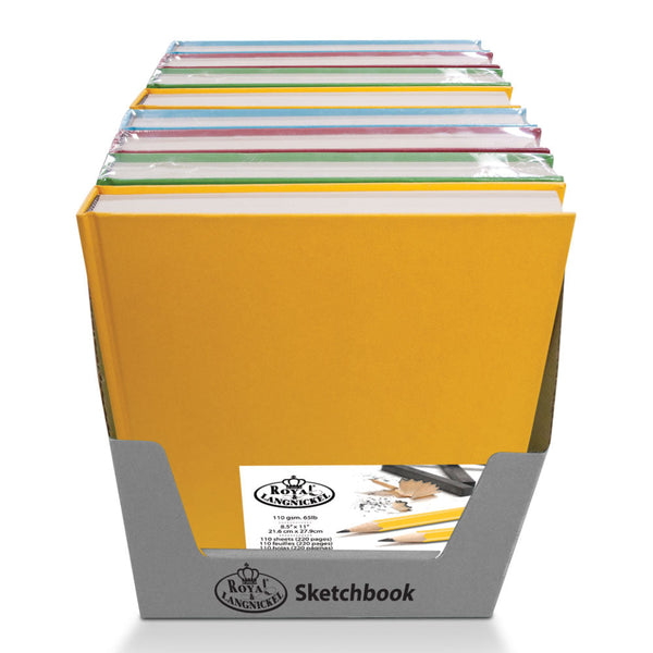 royal and langnickel PDQ-SKETCH Series | 8.5" x 11" Sketchbooks 8-pack