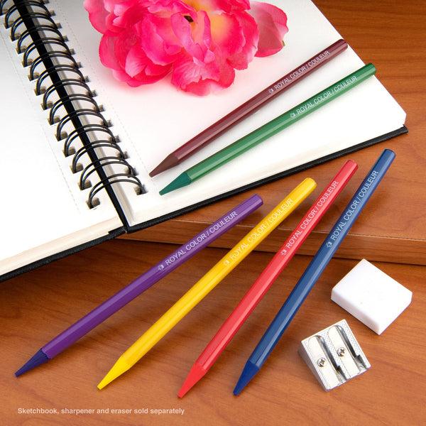Royal And Langnickel PENWL Series | Woodless Color Pencil Set
