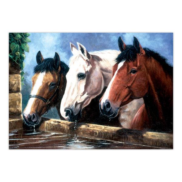Royal And Langnickel PJL23 | Painting By Numbers™ 13pc 11.25" X 15.375" Three Of A Kind Painting Project