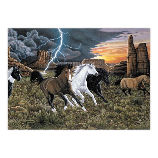 Royal And Langnickel PJL41 | Painting By Numbers™ 13pc 11.25" X 15.375" Thunder Run Painting Project