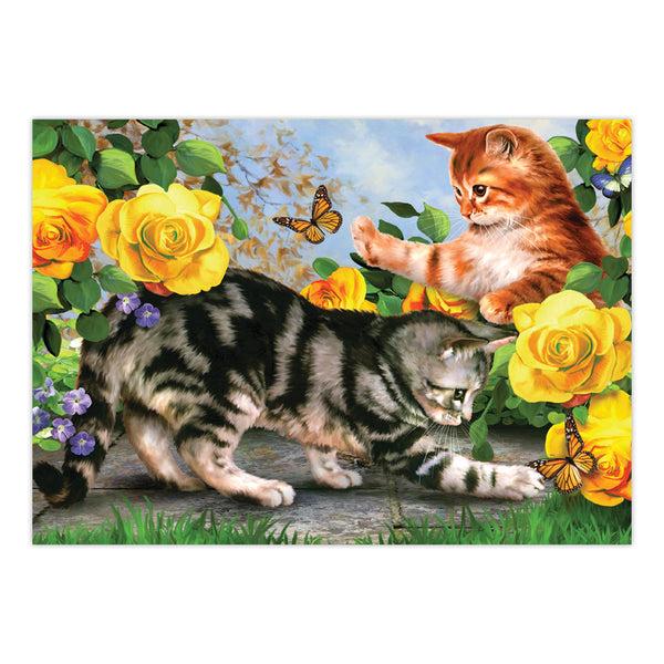 Royal And Langnickel PJL45 | Painting By Numbers™ 13pc 11.25" X 15.375" Kitten Play Painting Project