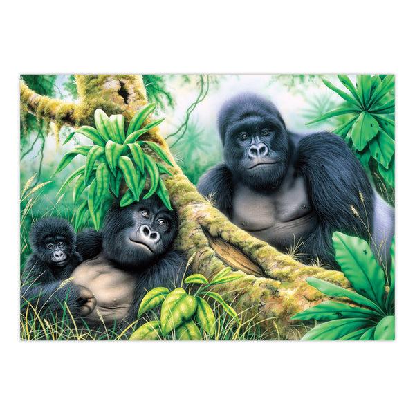 Royal And Langnickel PJL46 | Painting By Numbers™ 13pc 11.25" X 15.375" Mountain Gorillas Painting Project