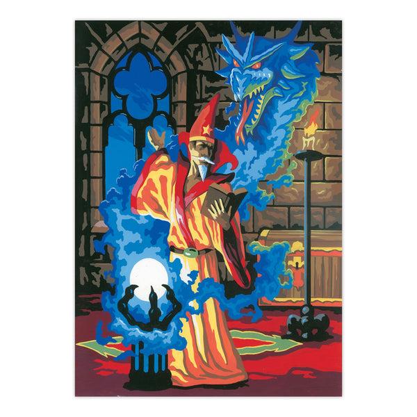 Royal And Langnickel PJS14 | Painting By Numbers™ 10pc 8.75" X 11.375" Sorcerer Painting Project