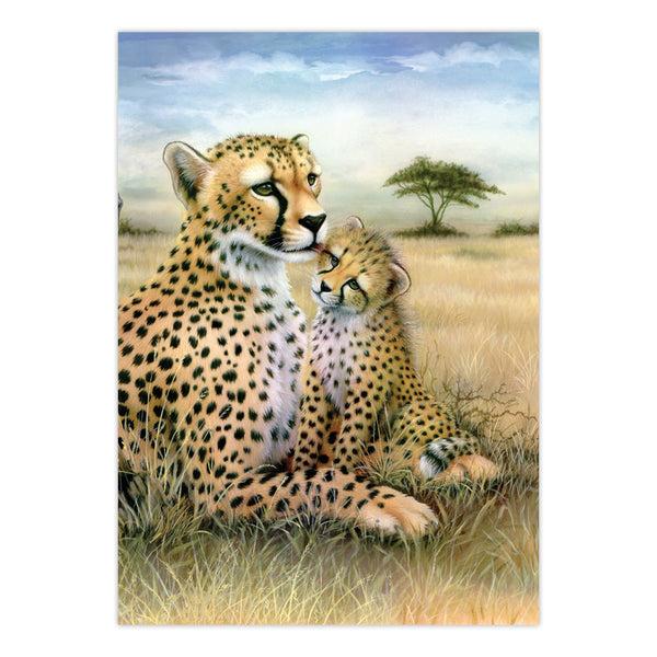 Royal And Langnickel PJS43 | Painting By Numbers™ 10pc 8.75" X 11.375" Leopard Painting Project